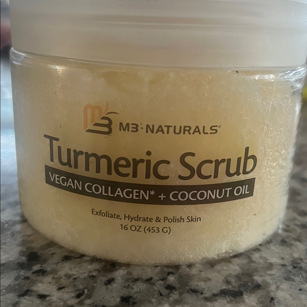 M3 Naturals Turmeric Scrub